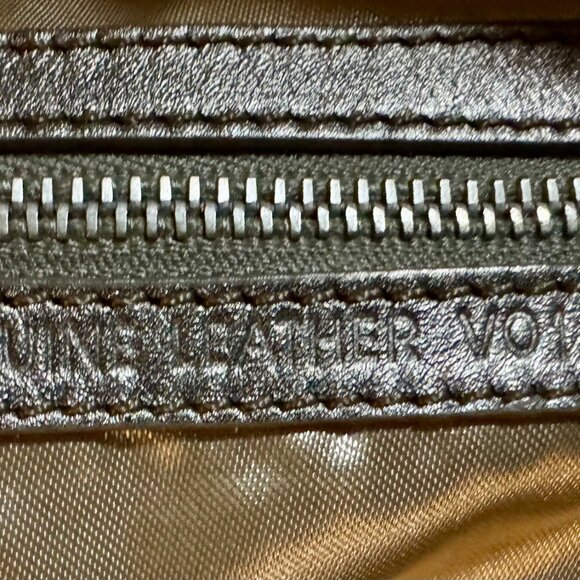 Tod's Taupe Python and Leather Fringe Large Satchel Bag - Picture 9 of 11